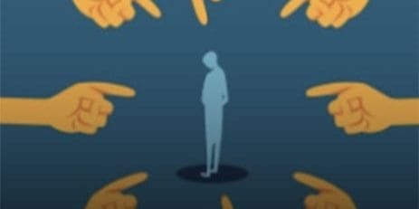 1 Illustration of fingers pointing at a person